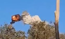 VIDEO Momentul în care ucrainenii reușesc să distrugă o dronă kamikaze, lansată de armata rusă
