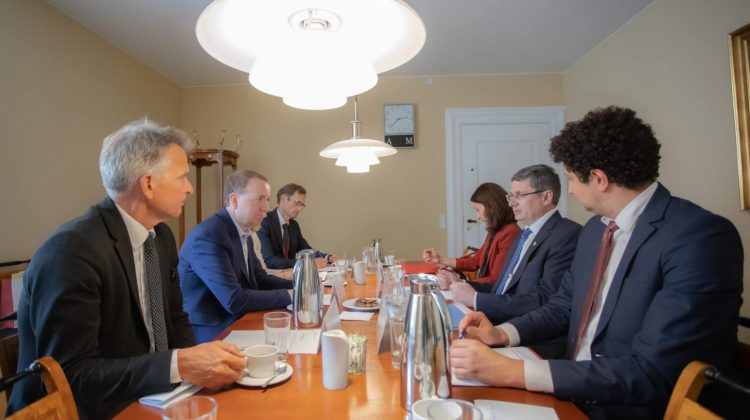 În Moldova ar putea veni investitori danezi în domeniul energiei regenerabile. Grosu le-a lansat oferta