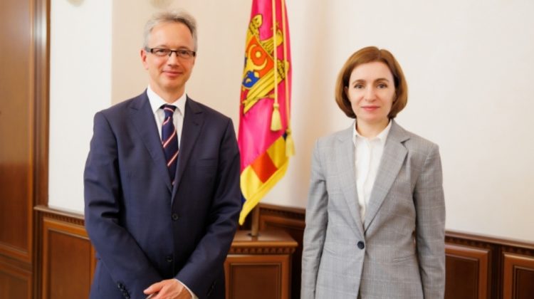Șeful Misiunii OSCE la Chișinău își încheie mandatul. A mers în vizită la Președinție. Ce a discutat cu Maia Sandu?