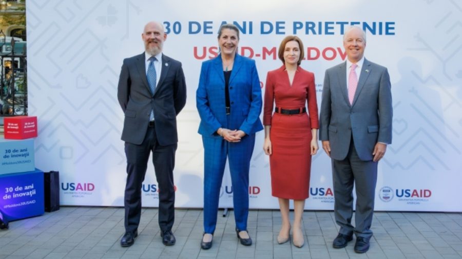 Trei decenii de parteneriat. Mesajul Maiei Sandu pentru cei 30 de ani de colaborare dintre USAID și Moldova