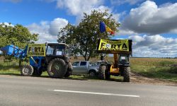 DOC Agricultorii uniți de Slusari în AFF, rezervă PMAN în luna noiembrie pentru a protesta cu tehnica agricolă