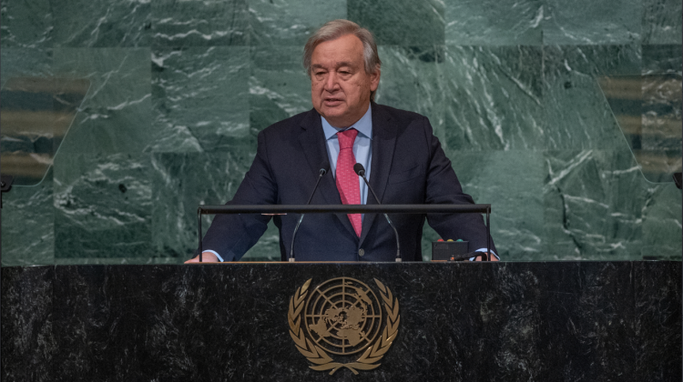 Secretarul general al ONU îi avertizează pe liderii lumii cu privire la riscul unei ierni a nemulţumirii mondiale
