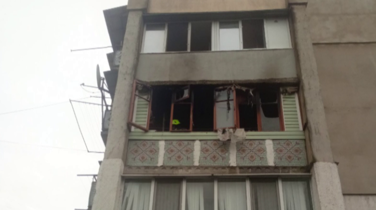 VIDEO O butelie de gaz a explodat într-un apartament la Soroca. Sunt victime