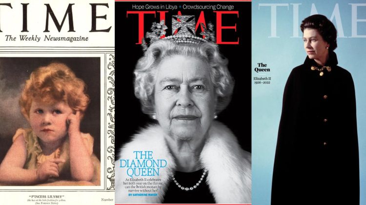 FOTO De la prințesa Lilybet până la regina de diamant. Elizabeth II pe coperțile Time, din copilărie până la bătrânețe