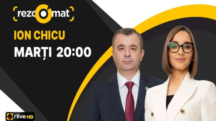 Ex-premierul Ion Chicu este invitatul emisiunii Rezoomat!