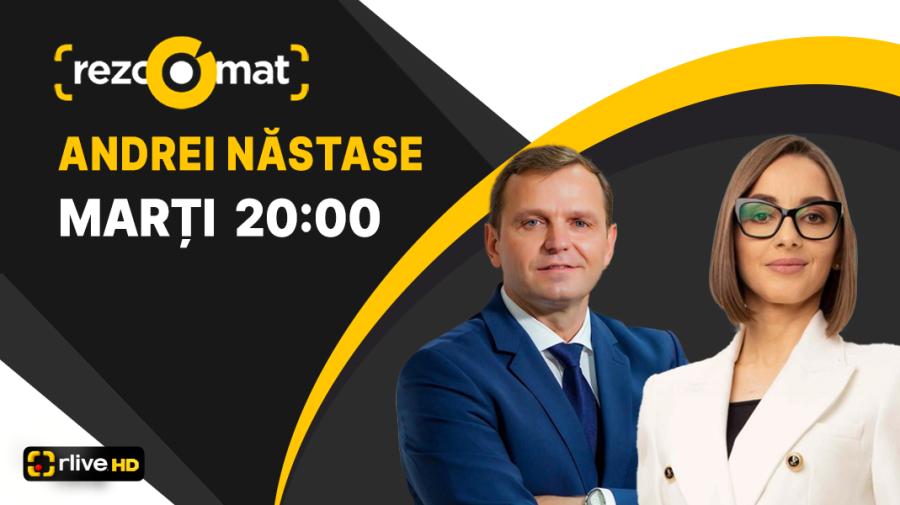 Președintele fondator al Platformei DA, Andrei Năstase – invitatul emisiunii Rezoomat!
