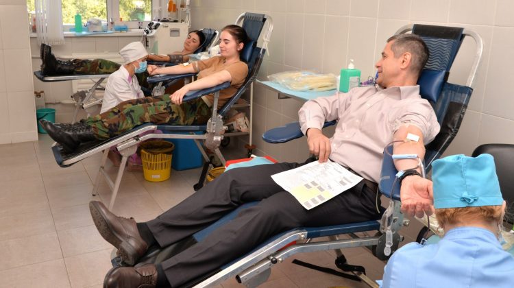 Donează sânge, salvează vieți! 400 de militari au donat sânge în ultimele două săptămâni