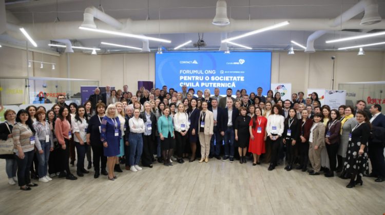 Forumul ONG-urilor din Moldova: În premieră, la eveniment au participat reprezentanți din țările Parteneriatului Estic
