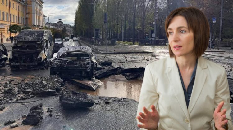 „Condamnăm cu fermitate”. Sandu, cu mesaj după atacul rușilor a acel puțin 5 orașe ucrainene, soldate cu zeci de morți