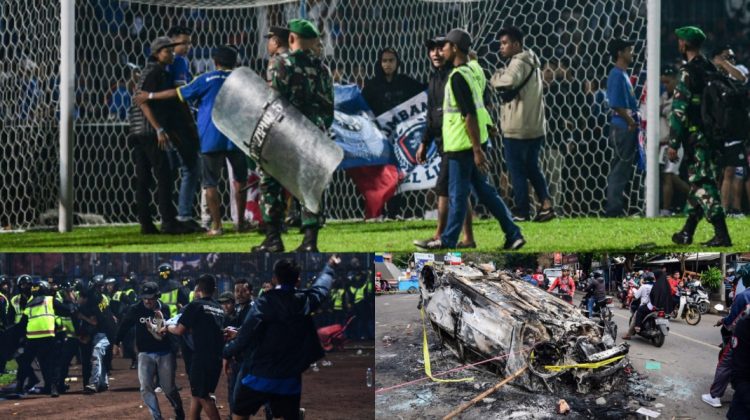 FOTO, VIDEO Rivali până la sânge! Zeci de morți și răniți, după un meci de fotbal în Indonezia