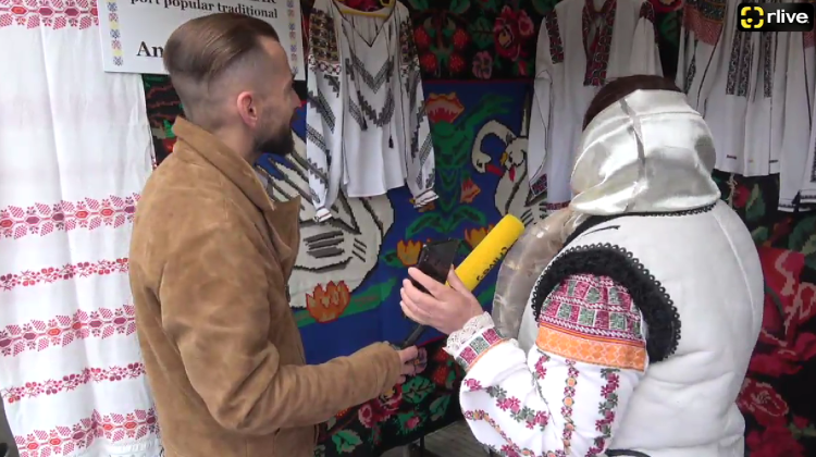 VIDEO Se vinde ceva mai scump în PMAN? Ie de 2000 de euro, expusă la târgul dedicat hramului Chișinăului