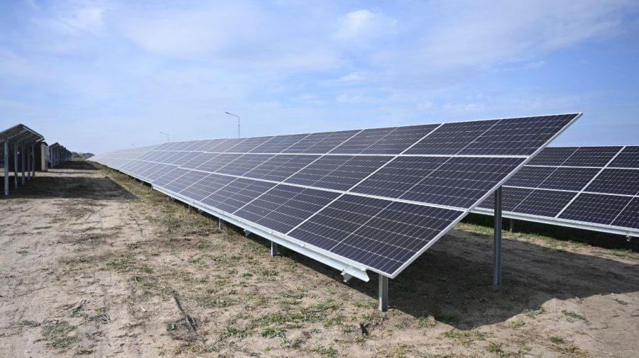 FOTO În Moldova a avut loc inaugurarea parcului fotovoltaic al celui mai mare investitor românesc
