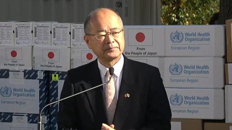 VIDEO Ajutor de la Țara Soarelui Răsare! Japonia a donat Moldovei echipament în valoare de peste un milion de euro
