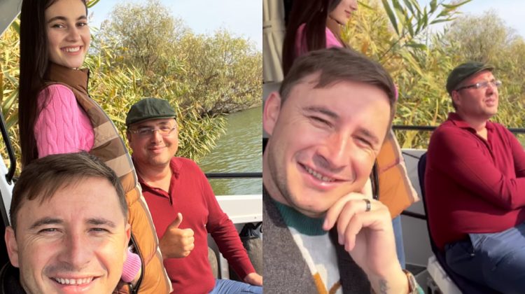 VIDEO Emilian Crețu, cu Nina la aniversarea lui Usatîi: Prima dată când trebuie să tac. Ce cadou i-a oferit?