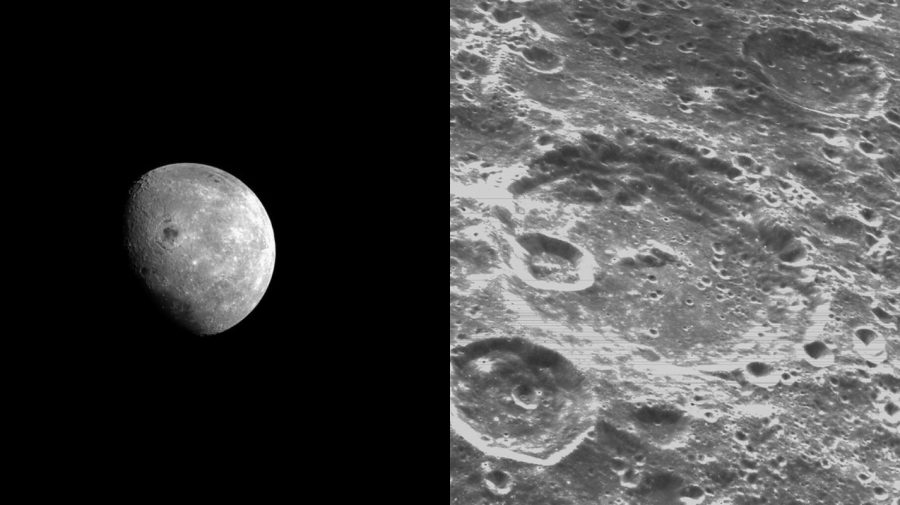 FOTO Luna, așa cum nu ai mai văzut-o. NASA publică imagini spectaculoase după lansarea misiunii Artemis