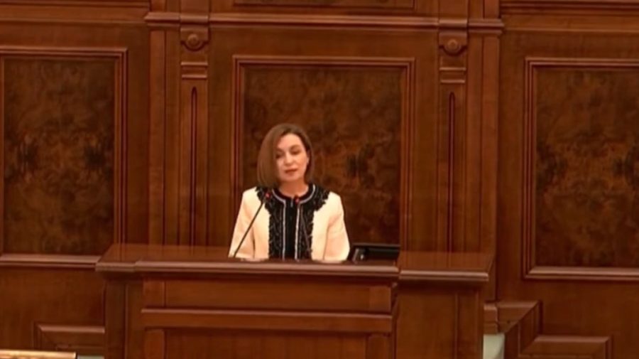 VIDEO Maia Sandu, în Senatul României: Unii bărbați de la noi spuneau că o femeie nu poate câștiga alegerile
