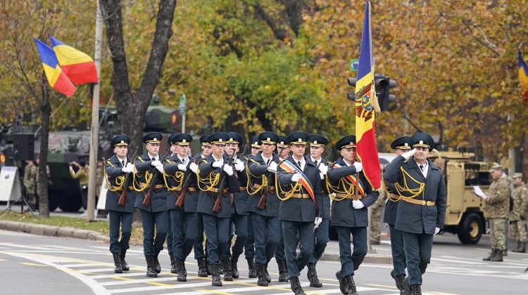 FOTO Militarii din Republica Moldova au participat la repetițiile pentru parada militară din România