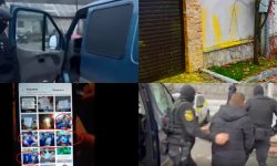 VIDEO Poliția publică interceptările activiștilor ȘOR și momentul vandalizării casei Procurorului General