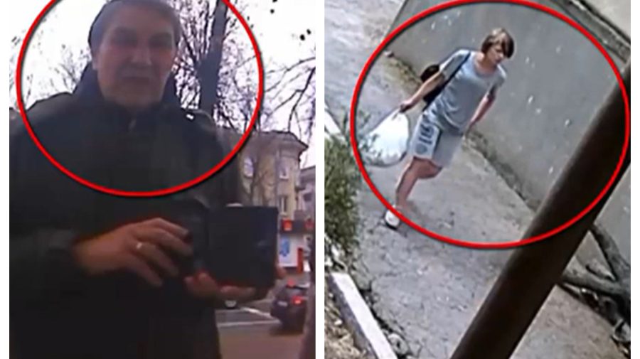 VIDEO El a furat bani, dar ea haine! Persoanele din imagini sunt căutate de poliție