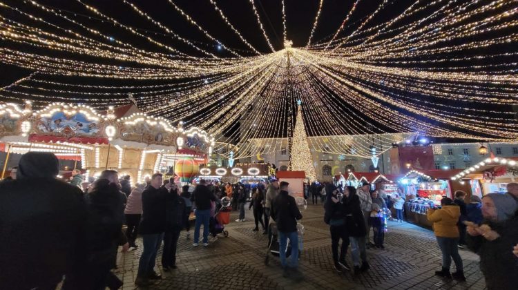 FOTO Țările europene sunt în așteptarea sărbătorilor de iarnă! Cum arată centrul Sibiului în straie de sărbătoare