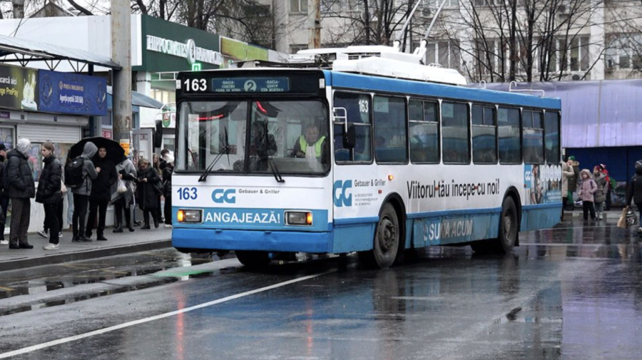 La Bălți s-a scumpit călătoria cu troleibuzul. Cât va costa din 1 ianuarie