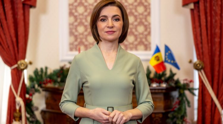 VIDEO „La mulți ani, doamnă președinte!” Lista reușitelor Republicii Moldova în 2022 pe care le-a enumerat Maia Sandu