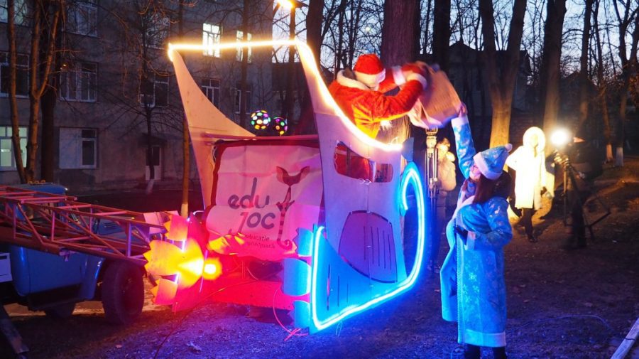 Săniuța Păcii te așteaptă în parcul Alunelul! Ce surpriză a pregătit Edujoc pentru pici