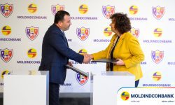 Moldindconbank a semnat un Acord de parteneriat cu Federația Moldovenească de Fotbal
