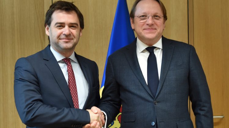 Nicu Popescu, la sfat cu Oliver Varhelyi: Moldova mizează pe sprijinul UE și a instituțiilor sale în procesul aderării