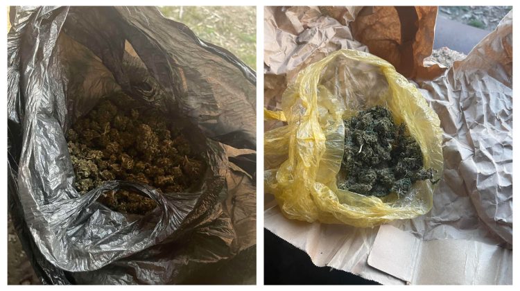 FOTO Descinderi la Cahul. Au fost depistate două pungi din plastic cu droguri
