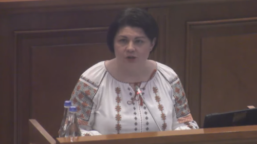 LIVE Natalia Gavrilița a venit în plenul Parlamentului! Urmează să ceară prelungirea stării de urgență
