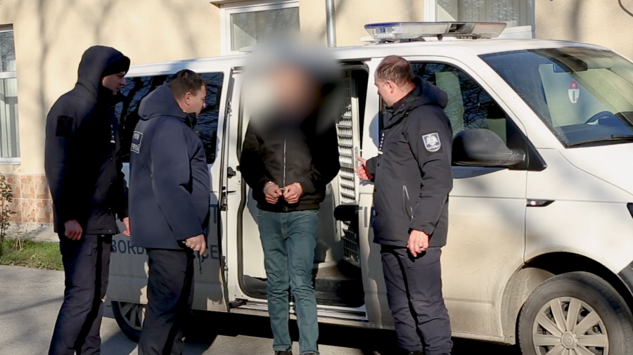 VIDEO Bărbat din Turcia, căutat de Interpol, reținut la frontiera moldo-română. Ce spun autoritățile