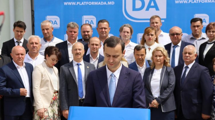 Biroul Politic Național al Platformei DA a decis retragerea sprijinului politic Fracțiunii Platformei DA din CMC