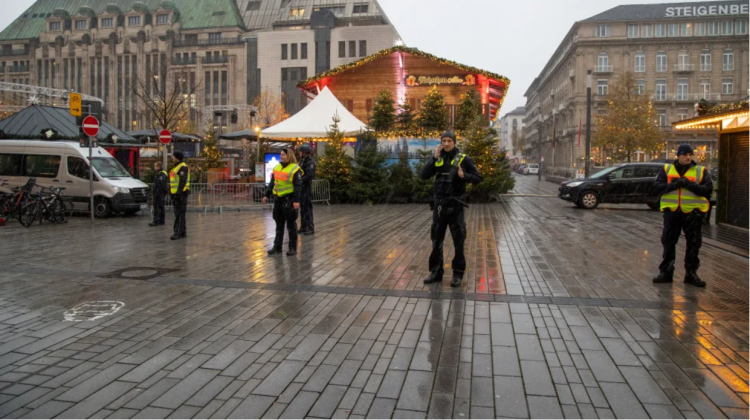 FOTO Poliția din Germania, în alertă maximă! Încearcă să prevină un atac din piețele de Crăciun