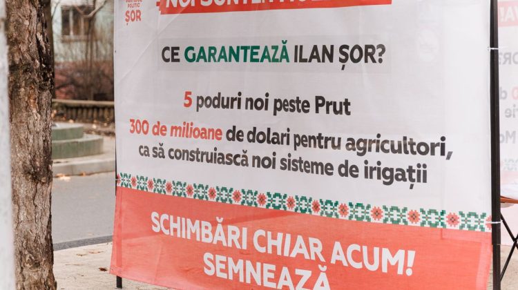 Cetățenii vor afla detalii despre programul anticriză al lui Șor. Peste 100 de puncte de informare au fost deschise