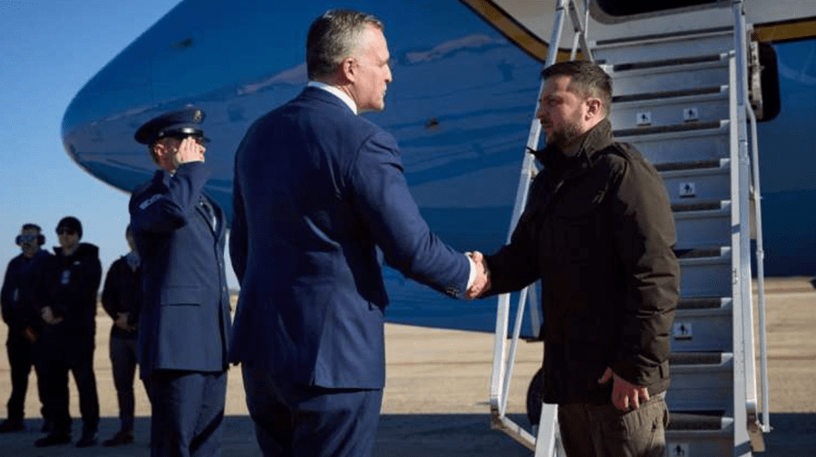 FOTO Vizită istorică! Preşedintele ucrainean, Vladimir Zelenski, a ajuns la Washington