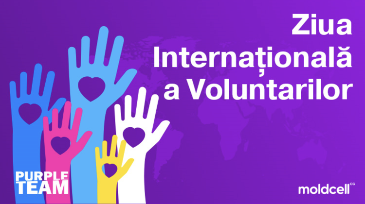 De aproape 10 ani voluntarii Purple Team Moldcell schimbă lumea spre bine