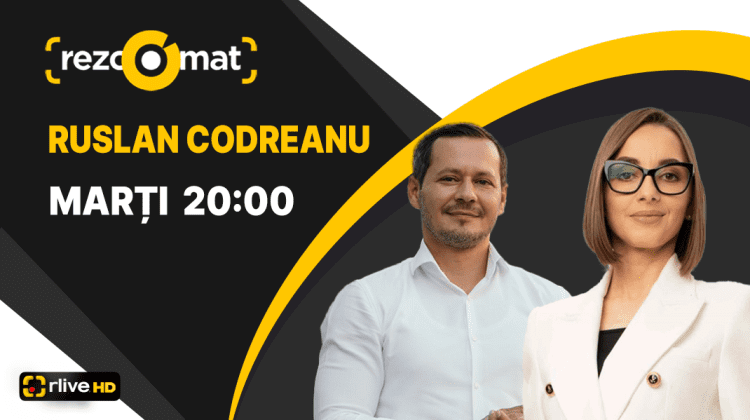 Miza alegerilor locale, în dezbateri la RliveTV! Ruslan Codreanu – invitatul emisiunii Rezoomat!