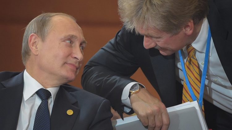 Peskov: Este prea devreme să vorbim despre o candidatură a lui Putin la alegerile din 2024