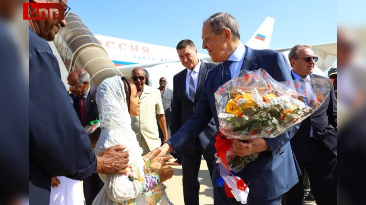 Ministrul rus de externe Serghei Lavrov a efectuat o vizită surpriză în Eritreea