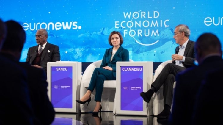 Cele două zile ale Maiei Sandu la Davos: Despre ce le-a vorbit liderilor mondiali și ce oficiali a întâlnit?