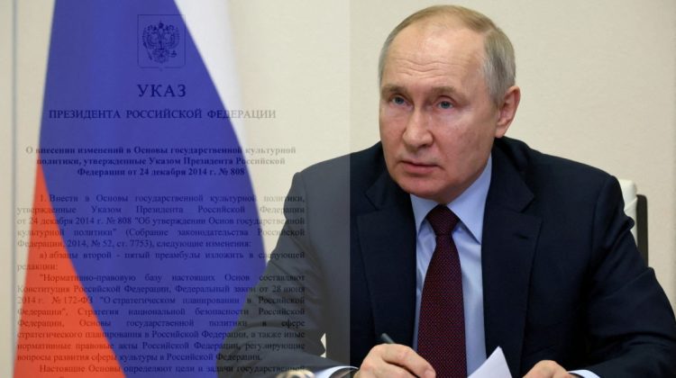 Putin a semnat un ucaz pentru a proteja limba rusă de înjurături și englezisme