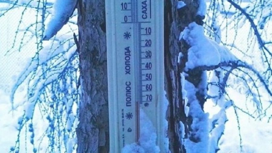 Într-o localitate din Rusia, s-au înregistrat temperaturi de – 73 grade Celsius