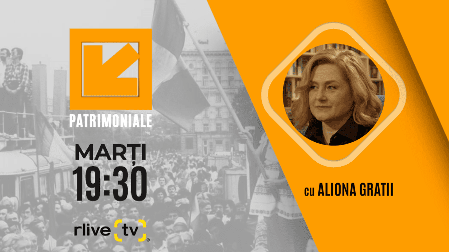 VIDEO Nu rata emisiunea „PATRIMONIALE” cu Aliona Gratii, pe RLIVE TV