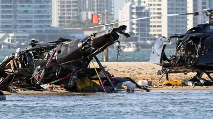 VIDEO Două elicoptere cu pasageri la bord s-au tamponat în aer: Cel puțin patru morți și trei persoane în stare critică