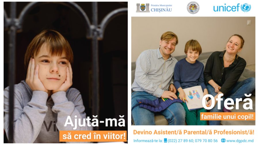 VIDEO Primăria Chișinău și UNICEF au lansat campania „Schimbă viața unui copil. Devino asistent parental profesionist”