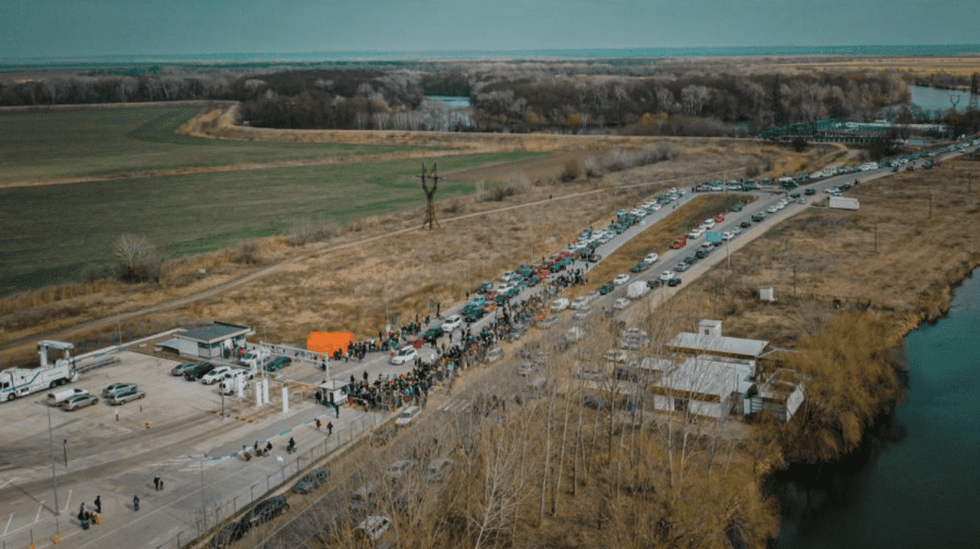 Mii de cetățeni ucraineni au intrat, de la începutul războiului, în Moldova. Cifrele prezentate de autorități