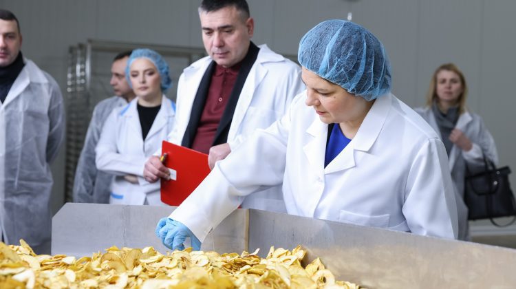 Gavrilița continuă vizitele în raioane. Ce a făcut astăzi la Nisporeni. A primit și flori