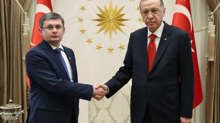 FOTO Igor Grosu se află într-o vizită de lucru în Turcia. S-a întâlnit cu Recep Tayyip Erdogan.