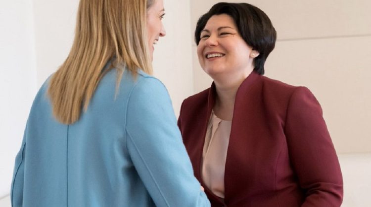 Gavrilița s-a întâlnit cu președintele Parlamentului European: ”Vom continua să sprijinim Moldova  ”
